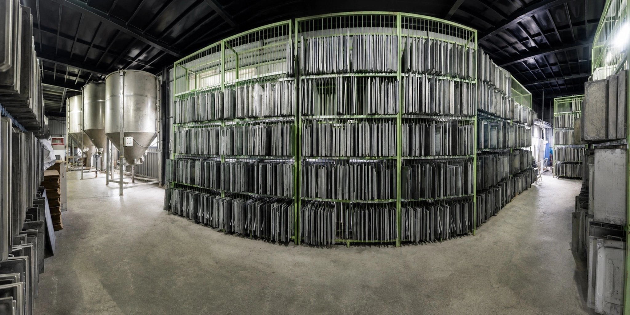 Car mat factory storage and mold development