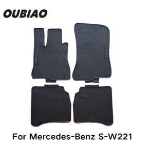 Floor mat waterproofing PVC car mat for Mercedes Benz S-CLASS W221
