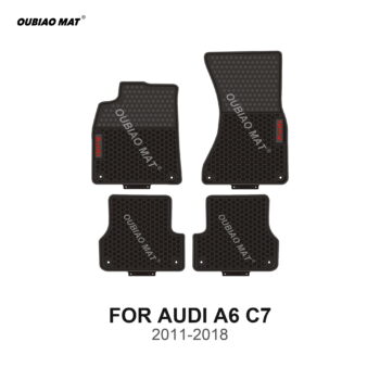 AUDI A6 C7 car floor mats 2011-2018