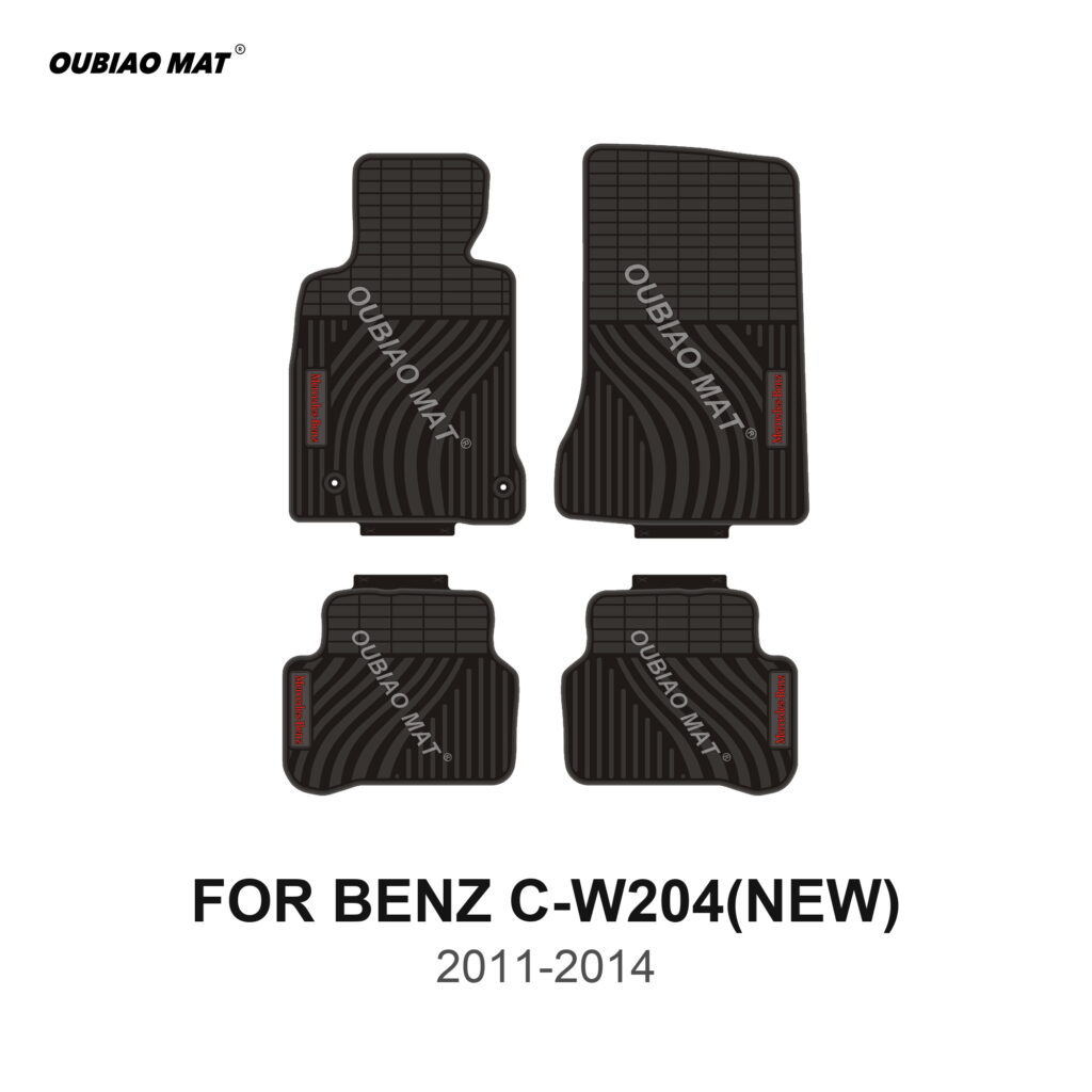 BENZ C-W204(NEW) Car Floor Mats 2011-2014