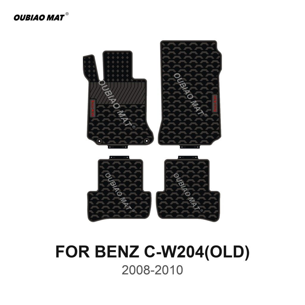 BENZ C-W204(OLD) Car Floor Mats 2008-2010