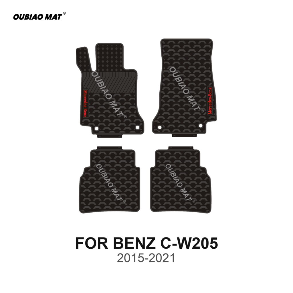 BENZ C-W205 Car Floor Mats 2015-2021