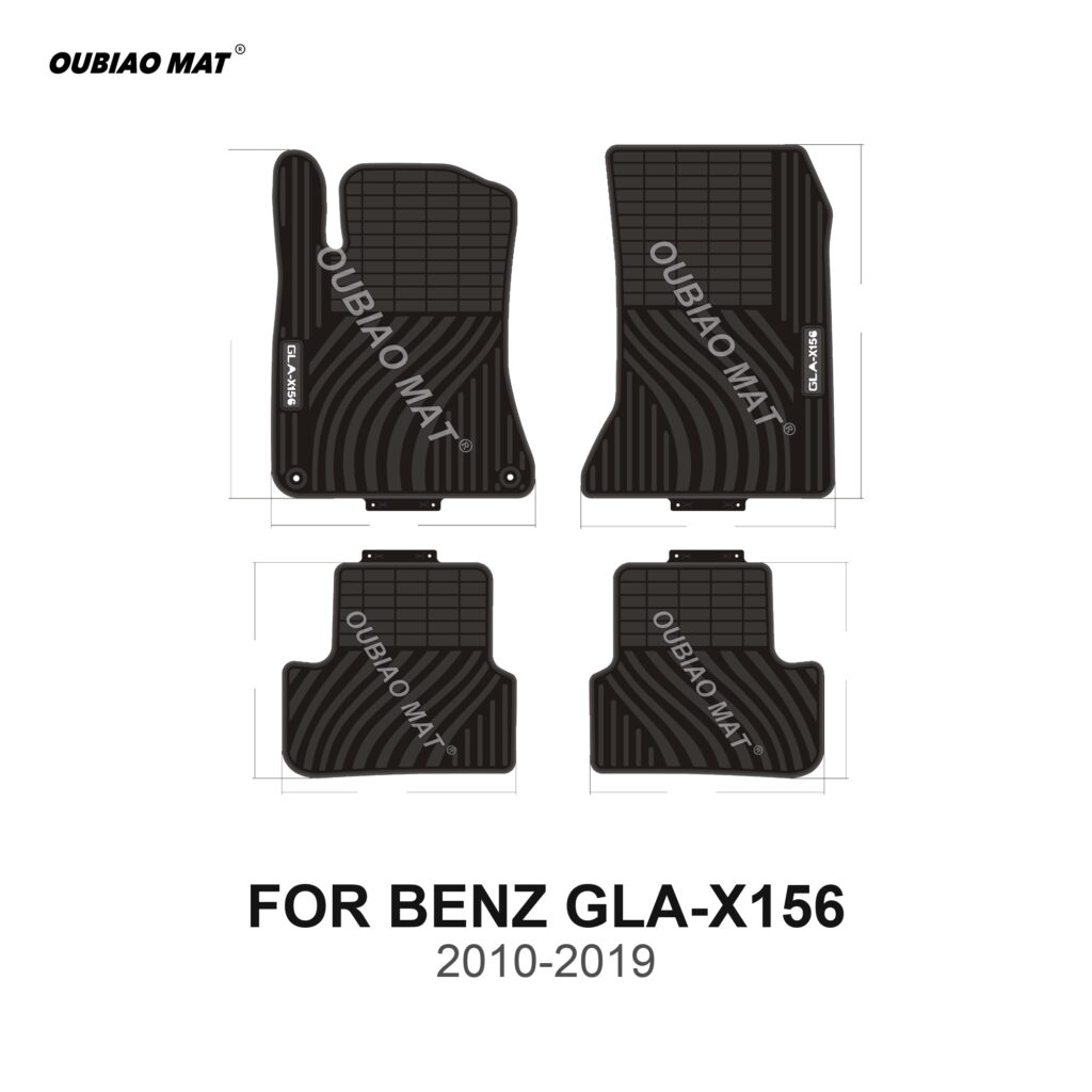BENZ GLA-X156 Tapetes para Carro 2010-2019 - tapetes para carro a la medida