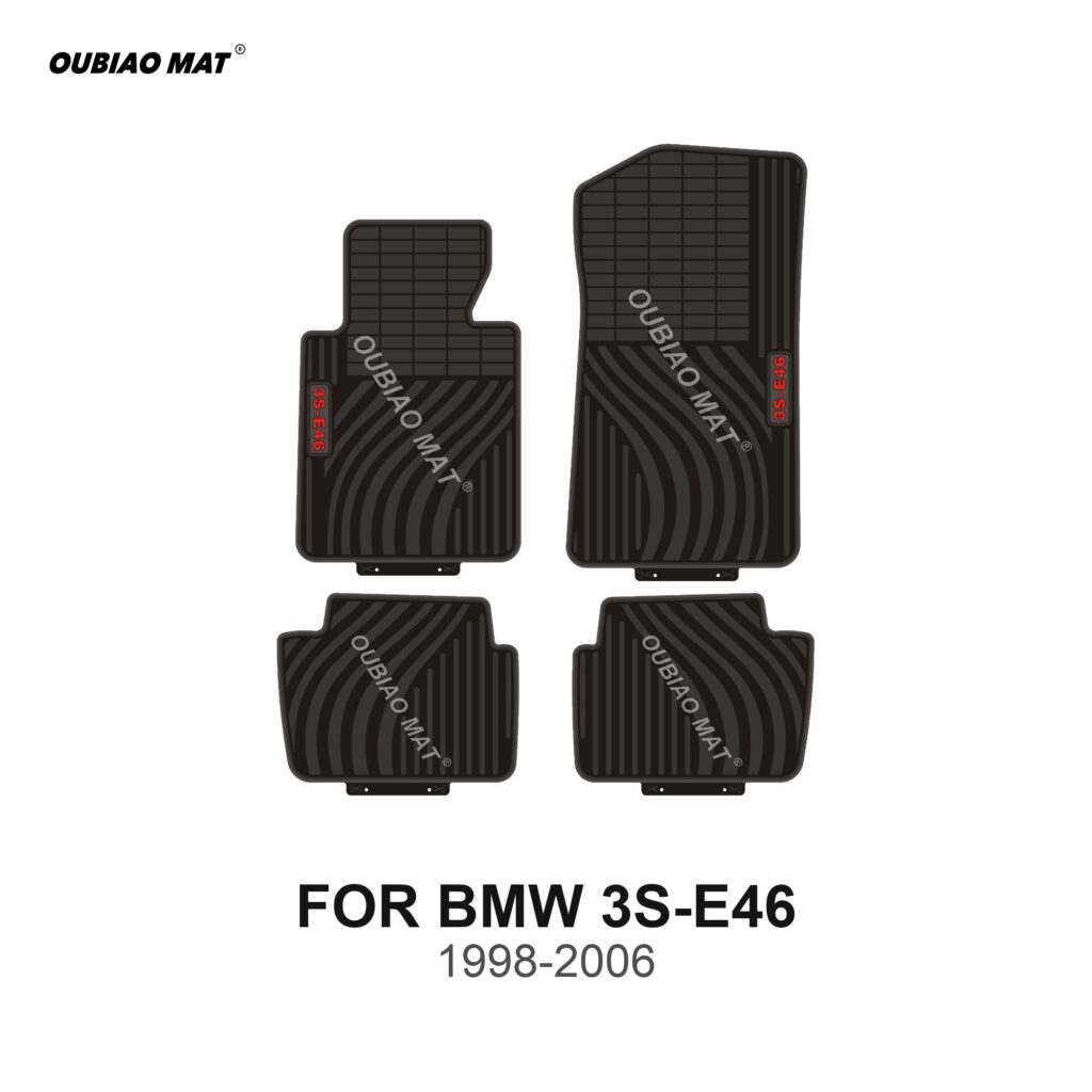 BMW 3S-E46 Tapetes para Carro 1998-2006 - tapetes para carro a la medida