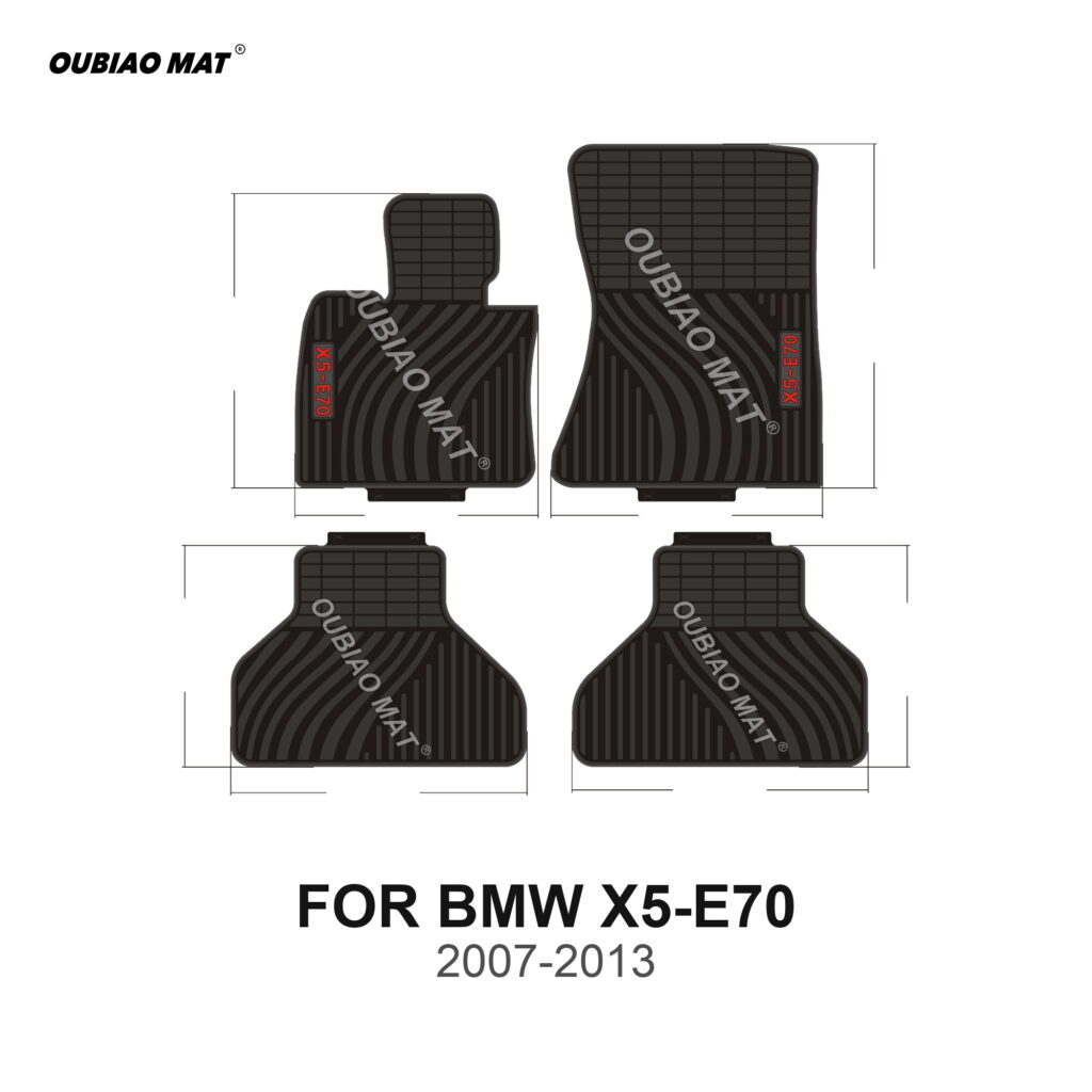 BMW X5-E70 Car Floor Mats 2007-2013