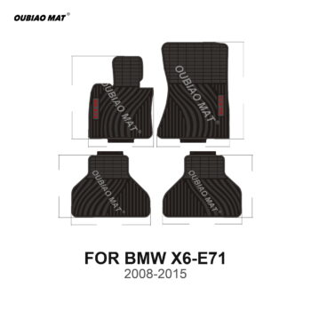 BMW X6-E71 car floor mats 2008-2015