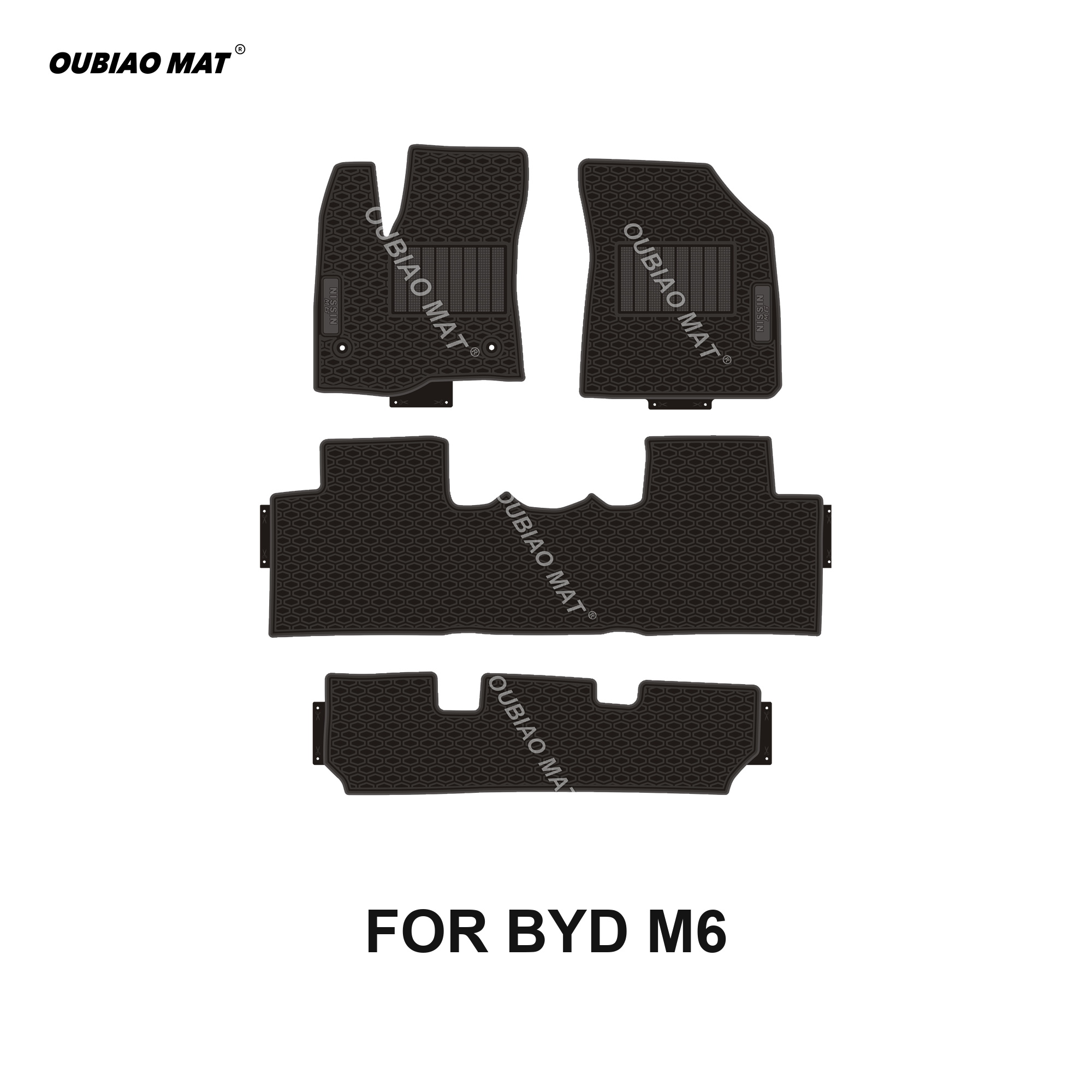 BYD M6 Car Floor Mats