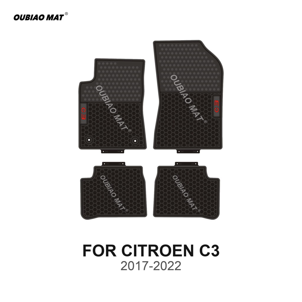 CITROEN C3 Car Floor Mats 2017-2022