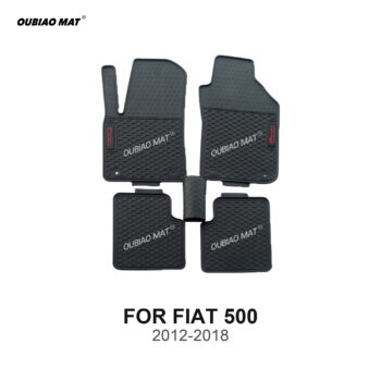 FIAT 500 car floor mats 2012-2018