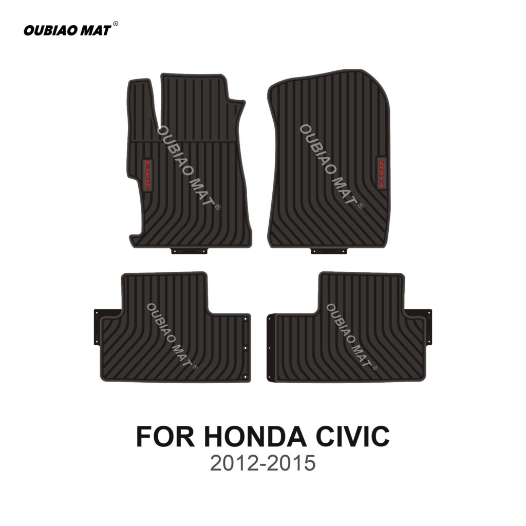 HONDA CIVIC Car Floor Mats 2012-2015