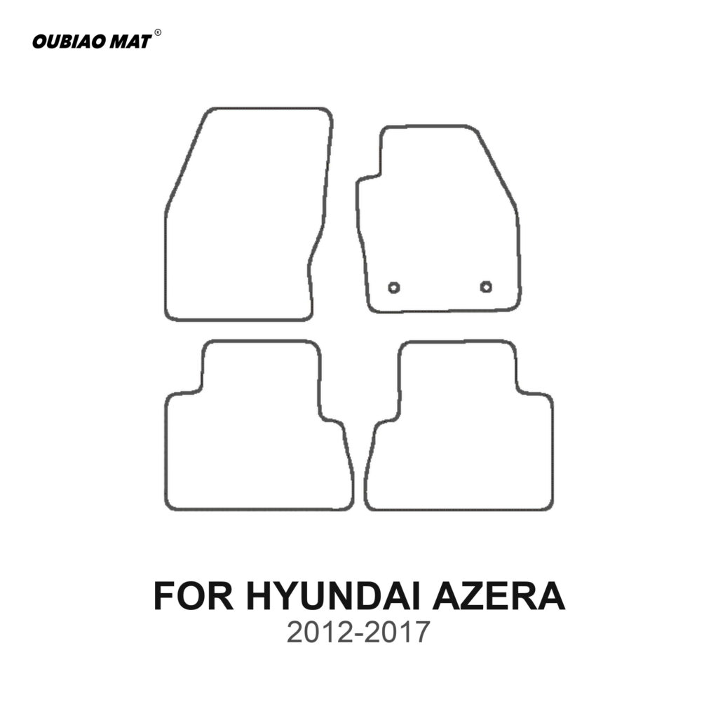 HYUNDAI AZERA Car Floor Mats 2012-2017