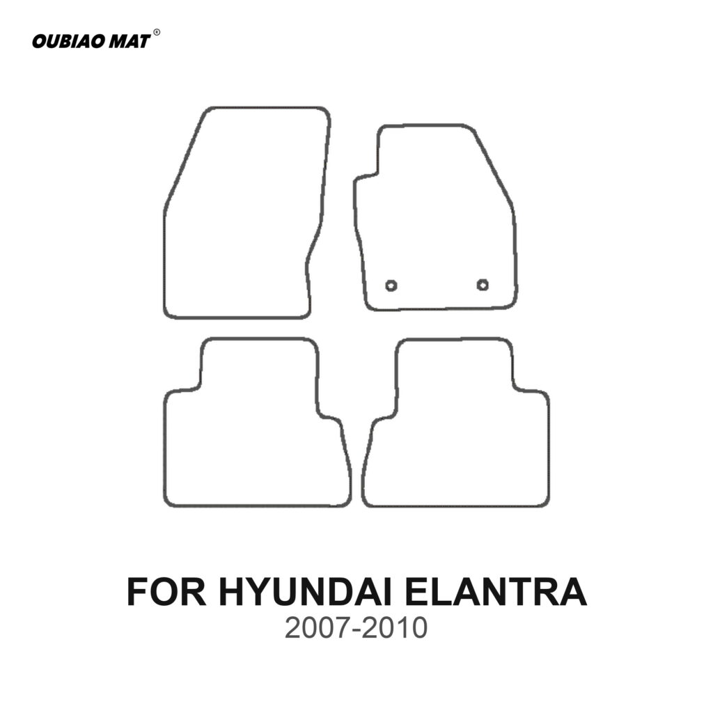 HYUNDAI ELANTRA Car Floor Mats 2007-2010