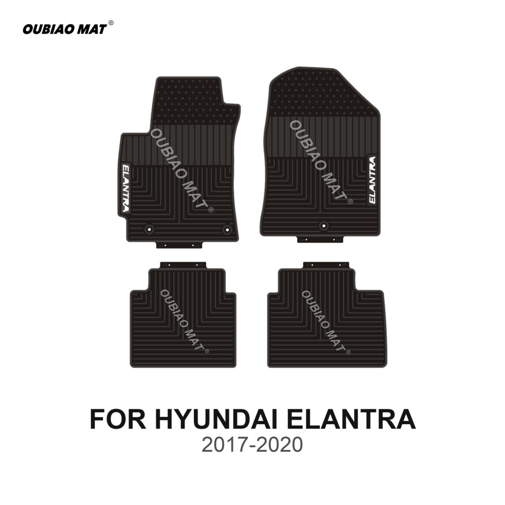 HYUNDAI ELANTRA Tapetes para Carro 2017-2020 - tapetes para carro a la medida