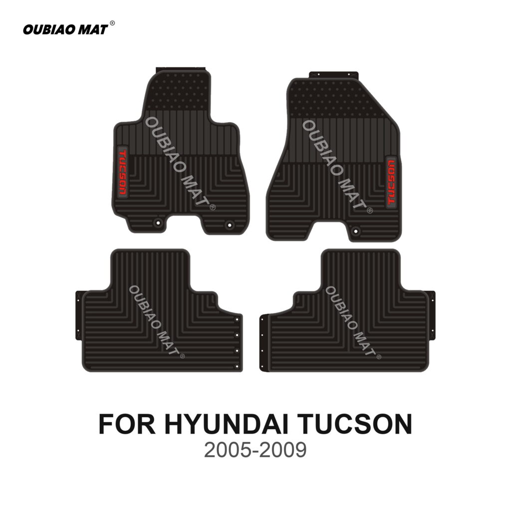 HYUNDAI TUCSON Tapetes para Carro 2005-2009 - tapetes para carro a la medida