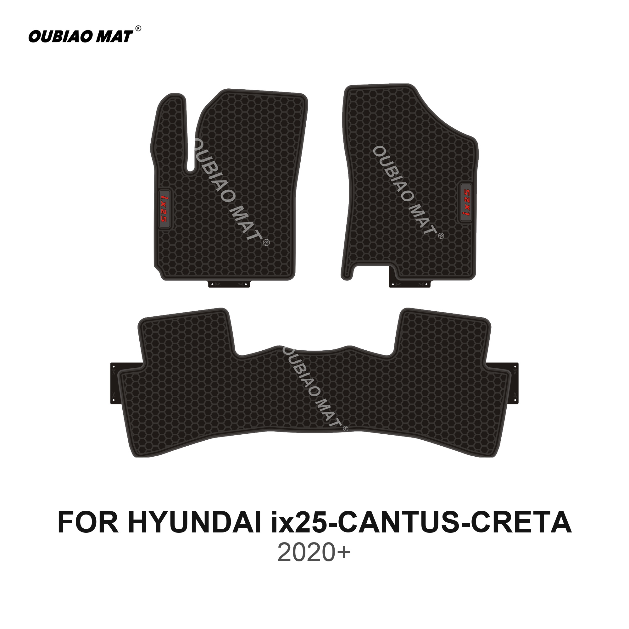 HYUNDAI ix25-CANTUS-CRETA Car Floor Mats 2020+
