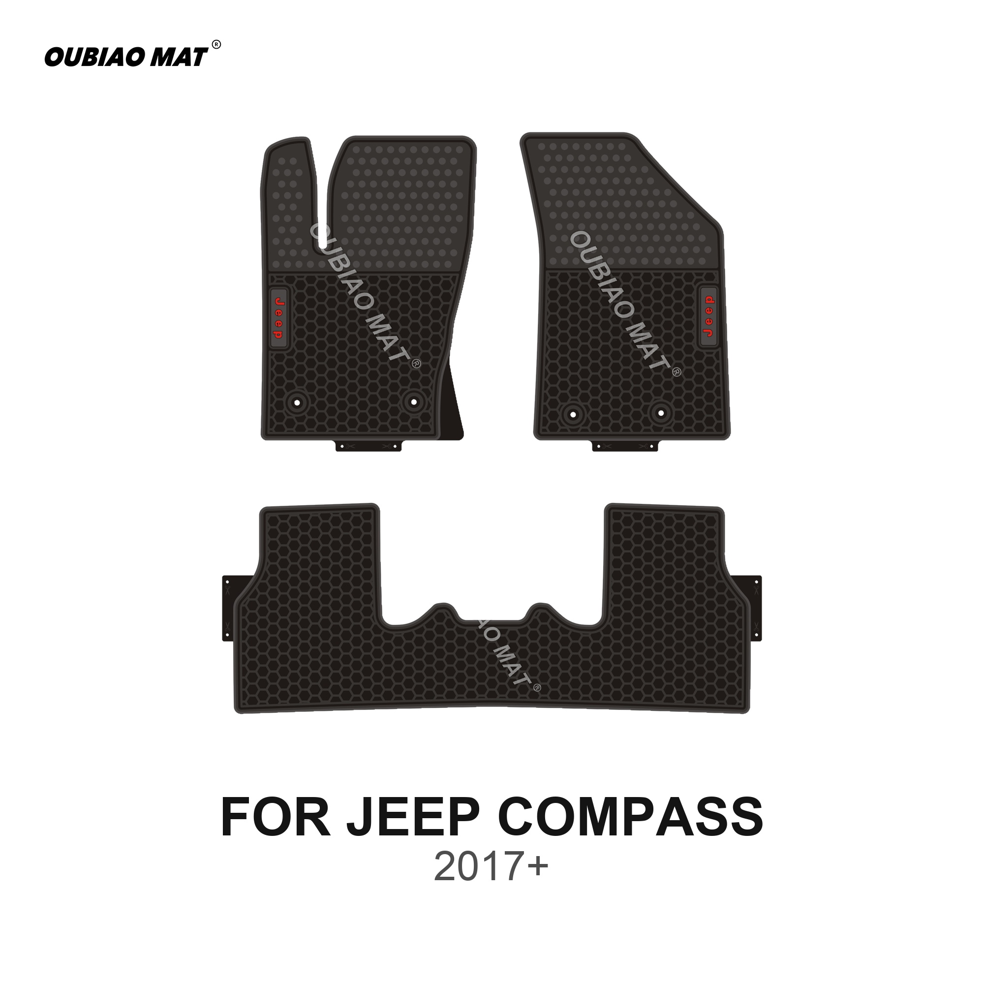 JEEP COMPASS Car Floor Mats 2017+