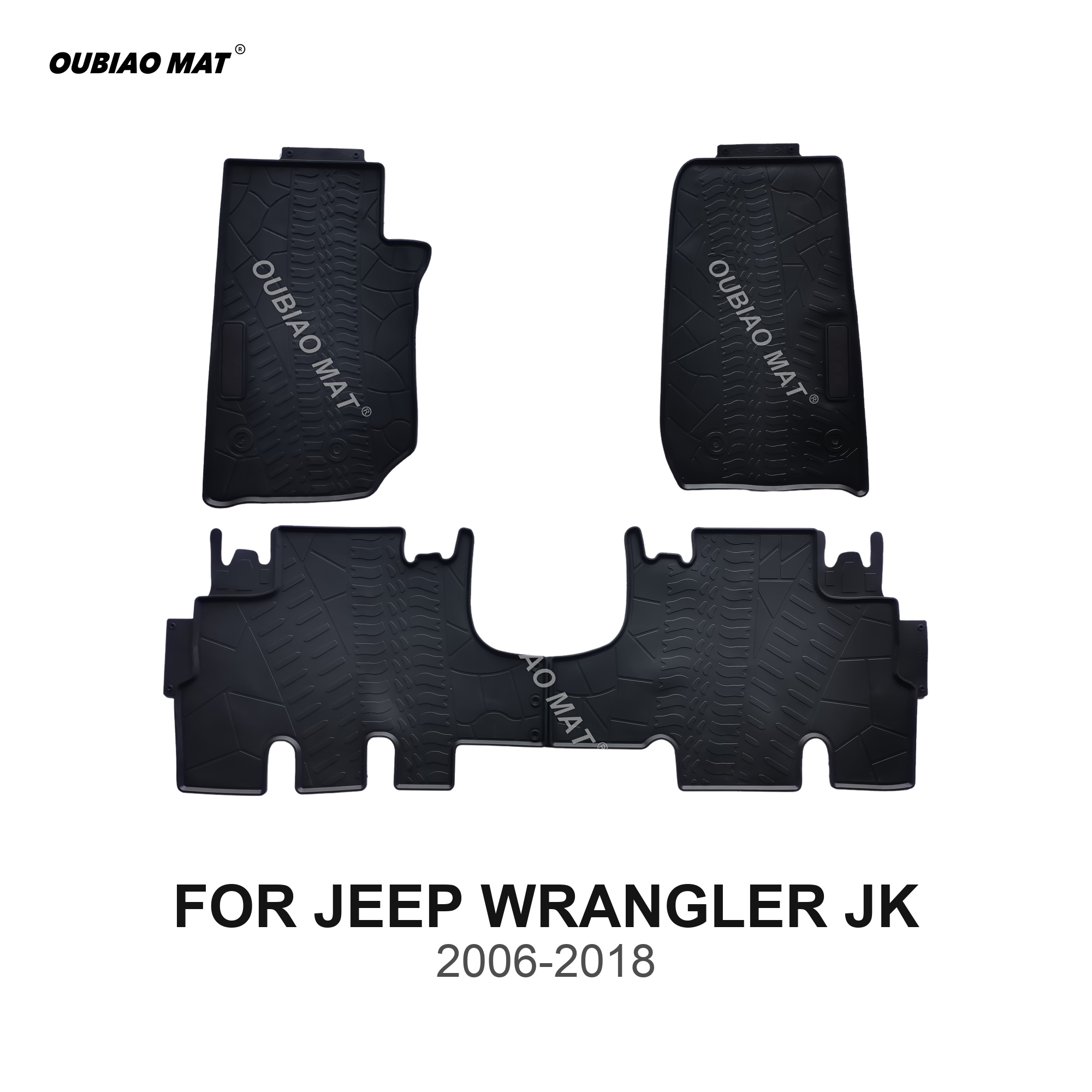 JEEP WRANGLER JK Car Floor Mats 2006-2018