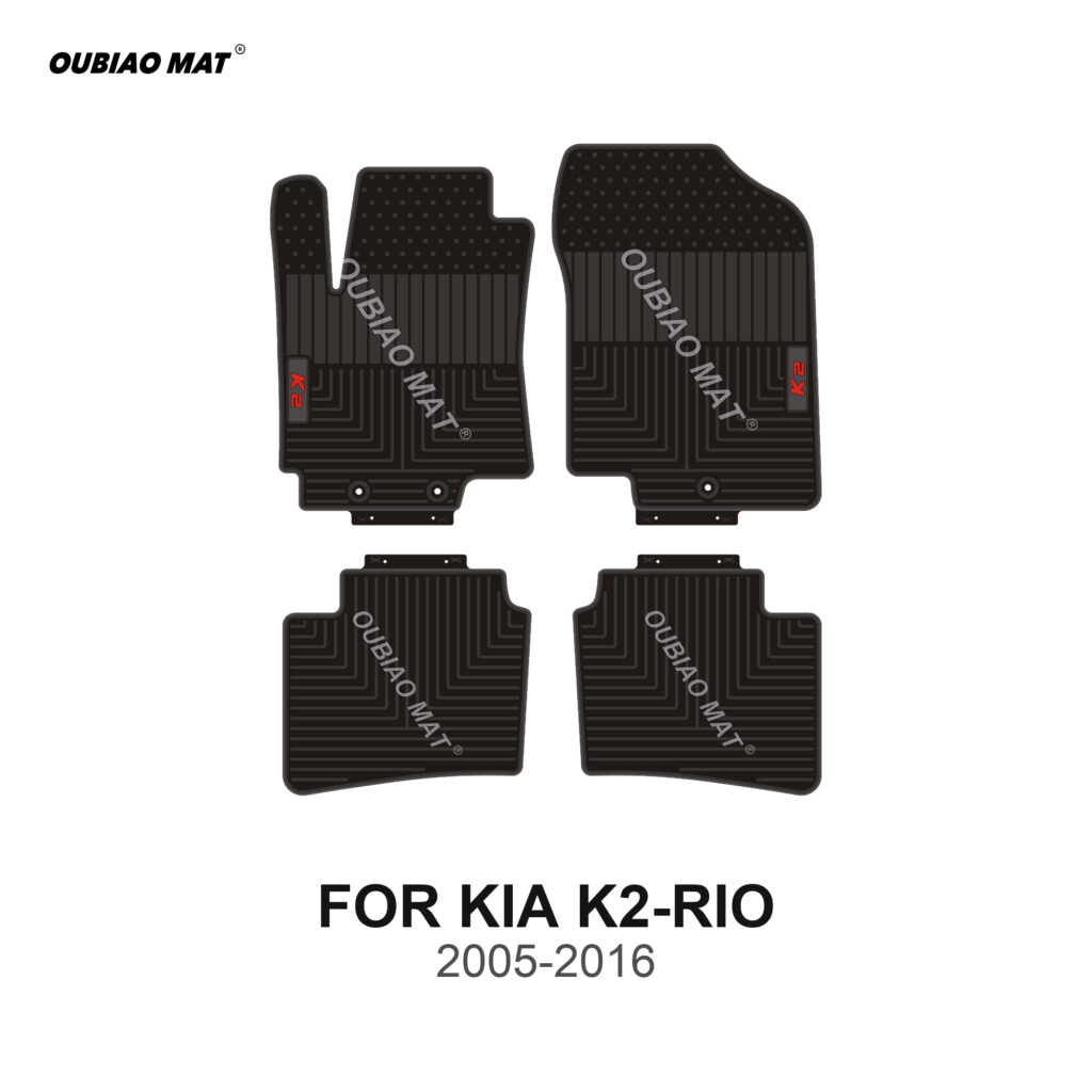 KIA K2-RIO Car Floor Mats 2005-2016