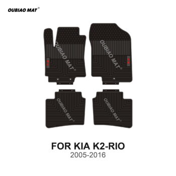 KIA K2-RIO car floor mats 2005-2016