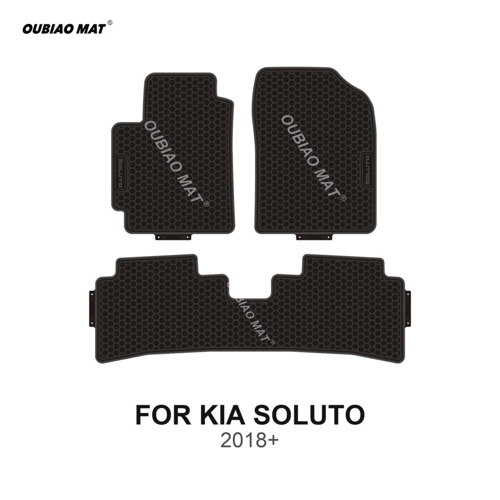 KIA SOLUTO Tapetes para Carro 2018+ - tapetes para carro a la medida
