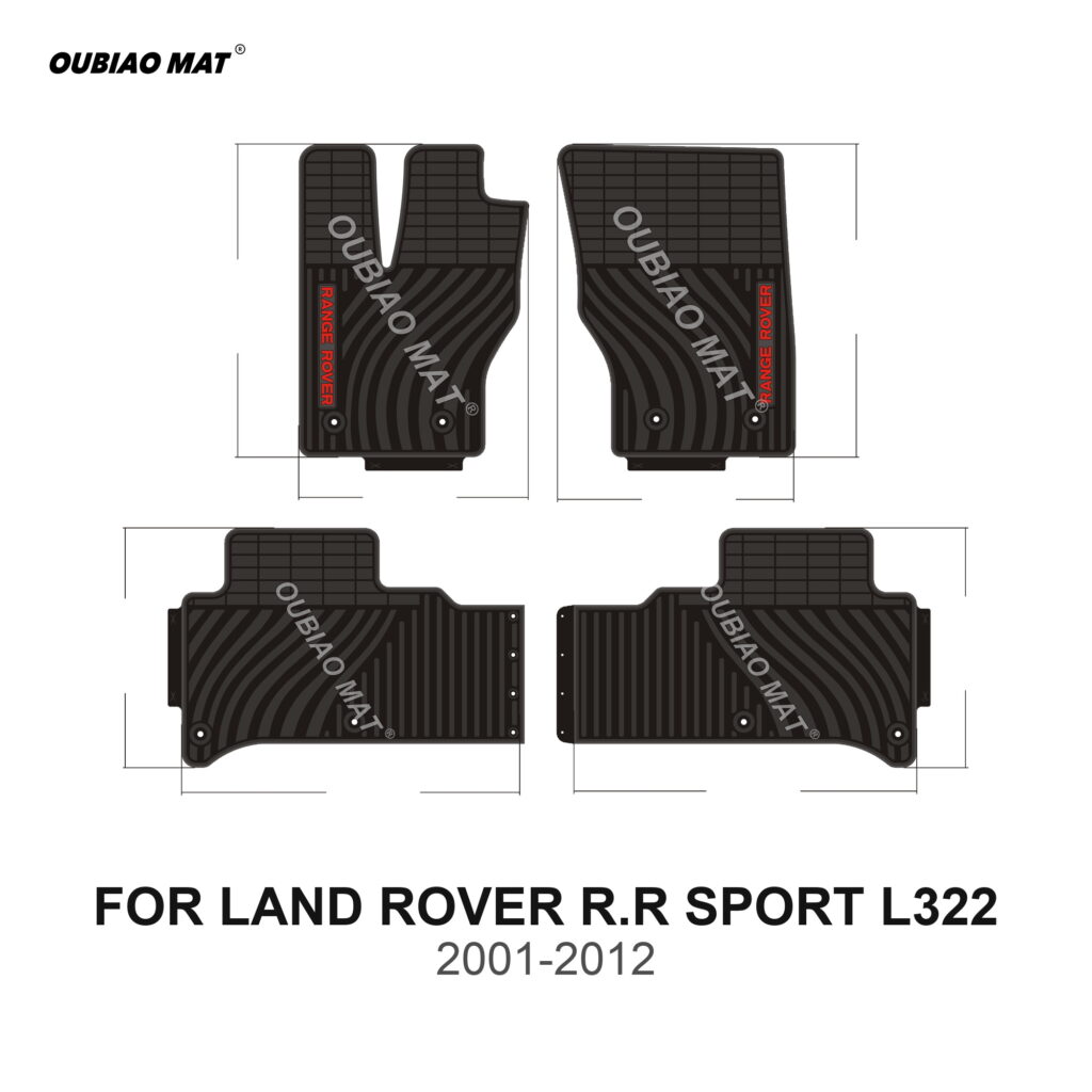 LAND ROVER R.R SPORT L322 Car Floor Mats 2001-2012