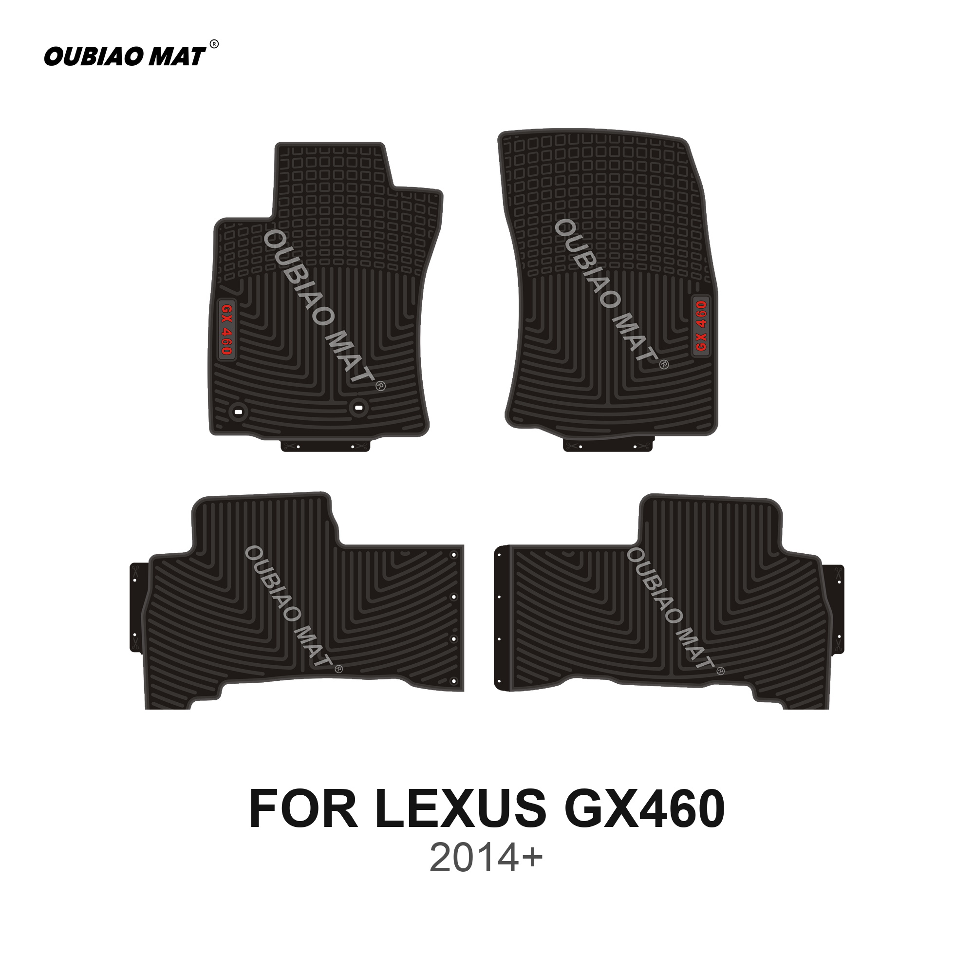 LEXUS GX460 Car Floor Mats 2014+