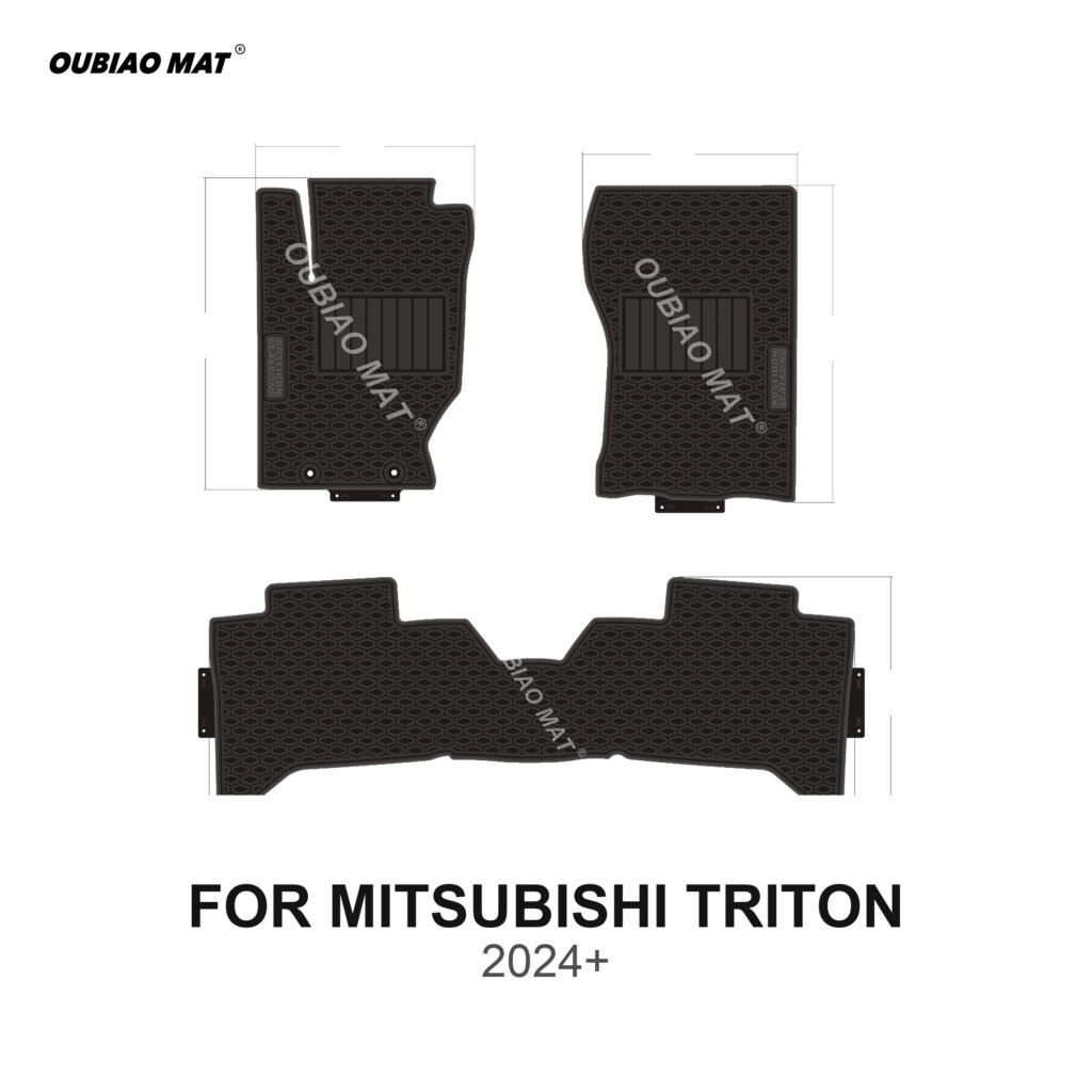 MITSUBISHI TRITON Car Floor Mats 2024+
