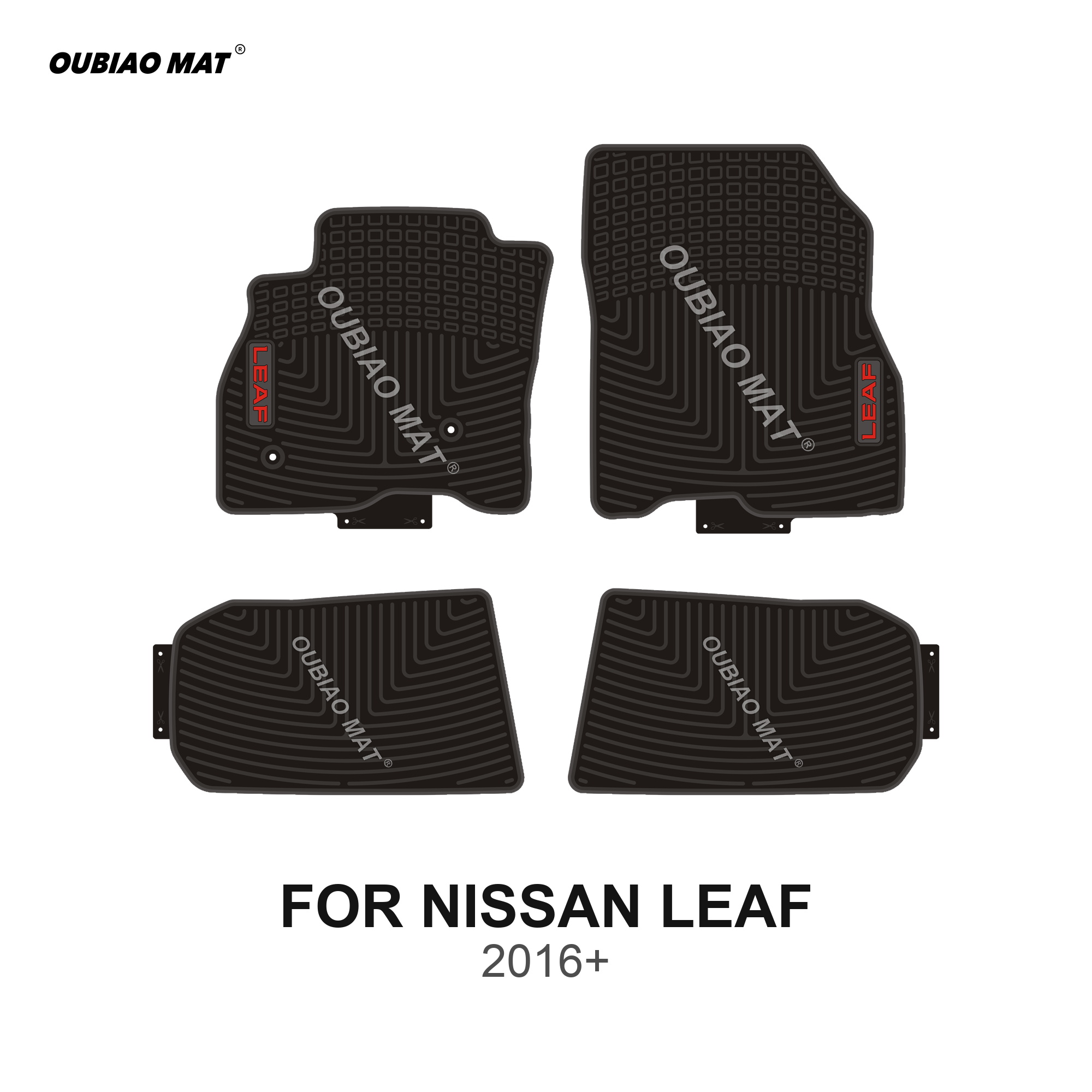 NISSAN LEAF Car Floor Mats 2016+