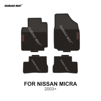 NISSAN MICRA car floor mats 2003+
