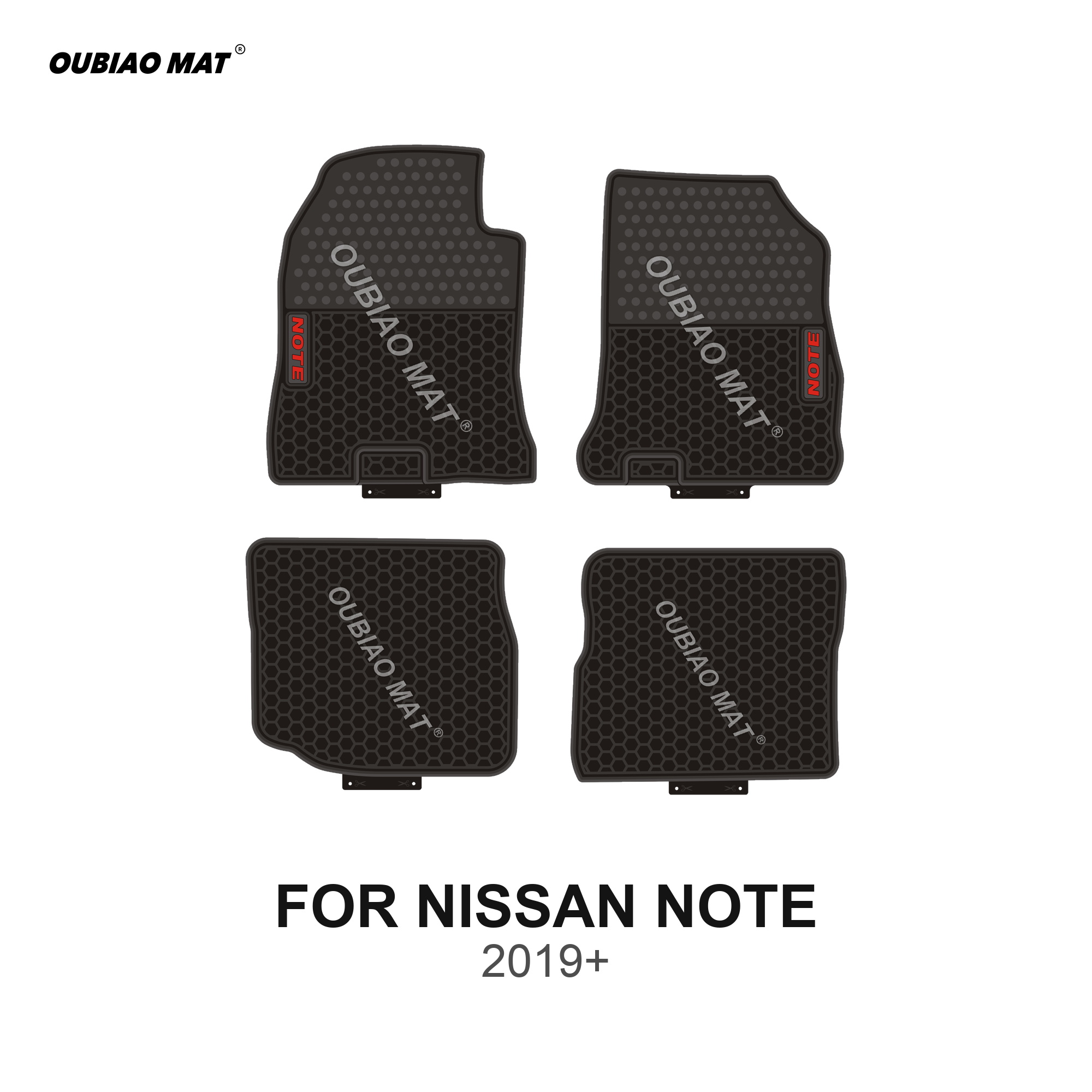NISSAN NOTE Car Floor Mats 2019+