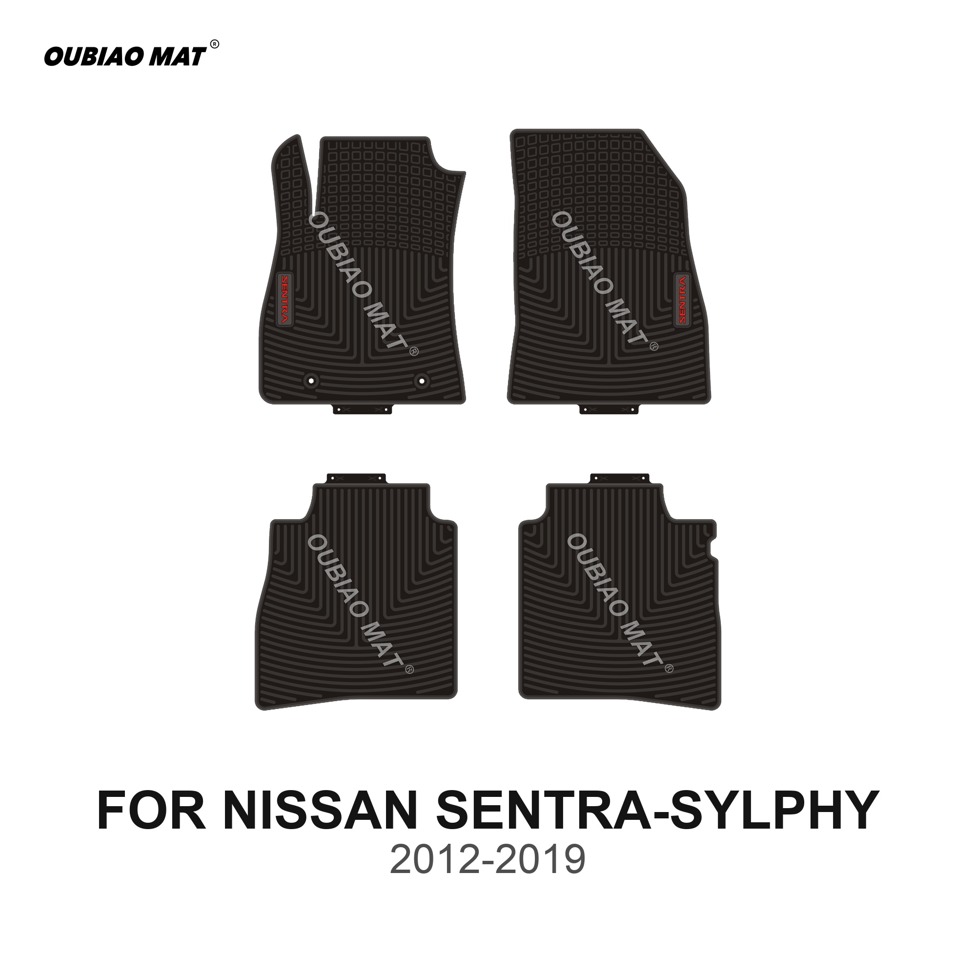NISSAN SENTRA-SYLPHY Car Floor Mats 2012-2019