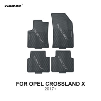 OPEL CROSSLAND X car floor mats 2017+