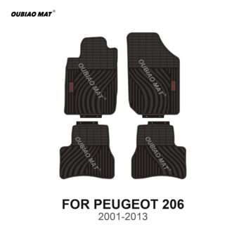 PEUGEOT 206 car floor mats 2001-2013