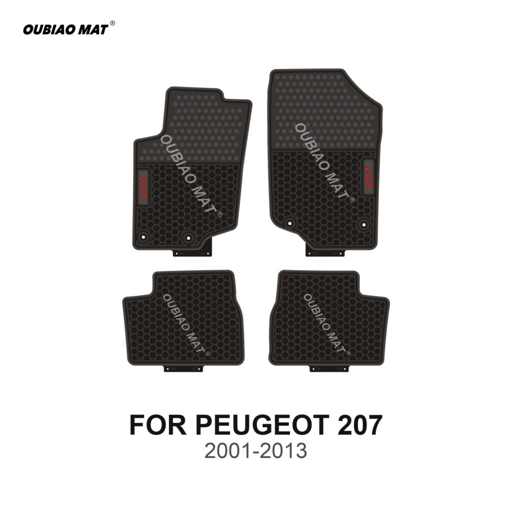 PEUGEOT 207 Car Floor Mats 2001-2013