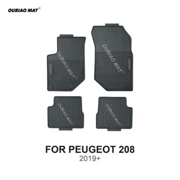 PEUGEOT 208 car floor mats 2019+