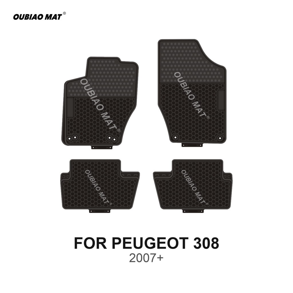 PEUGEOT 308 Car Floor Mats 2007+