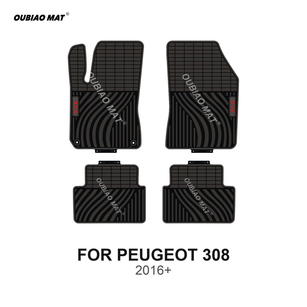 PEUGEOT 308 Car Floor Mats 2016+
