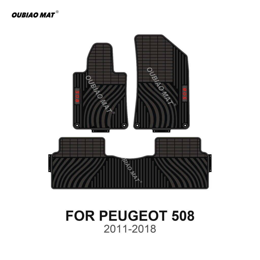 PEUGEOT 508 Car Floor Mats 2011-2018
