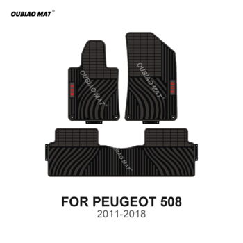 PEUGEOT 508 car floor mats 2011-2018