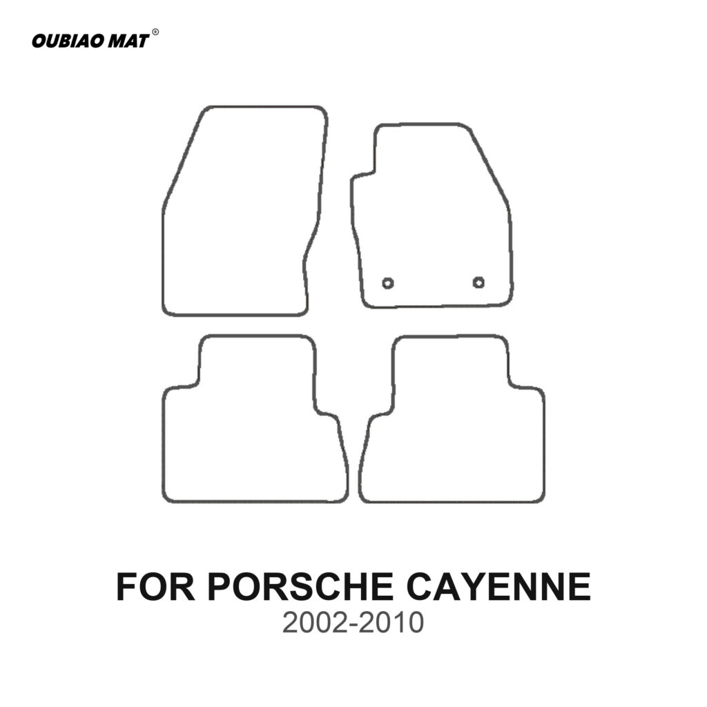 PORSCHE CAYENNE Tapetes para Carro 2002-2010 - tapetes para carro a la medida