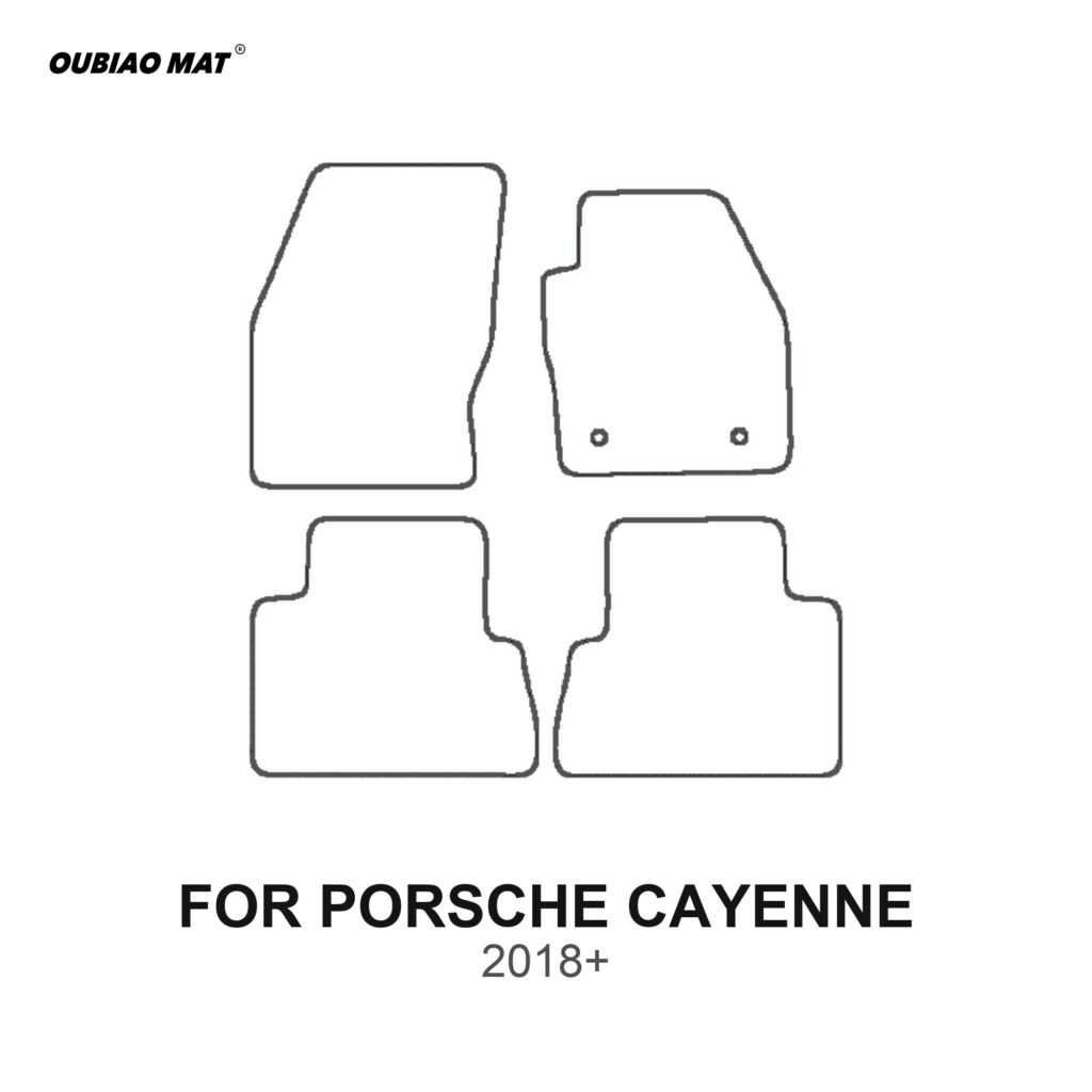 PORSCHE CAYENNE Car Floor Mats 2018+