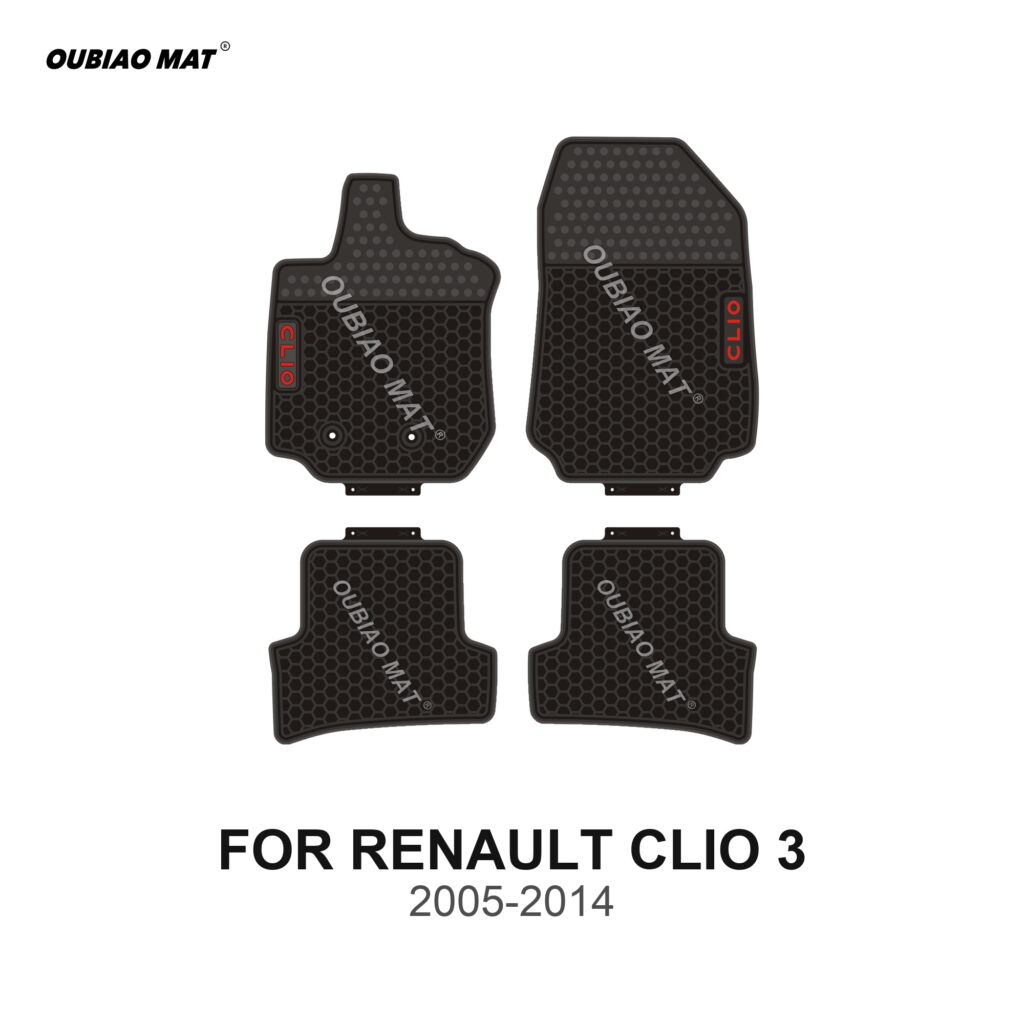 RENAULT CLIO 3 Car Floor Mats 2005-2014