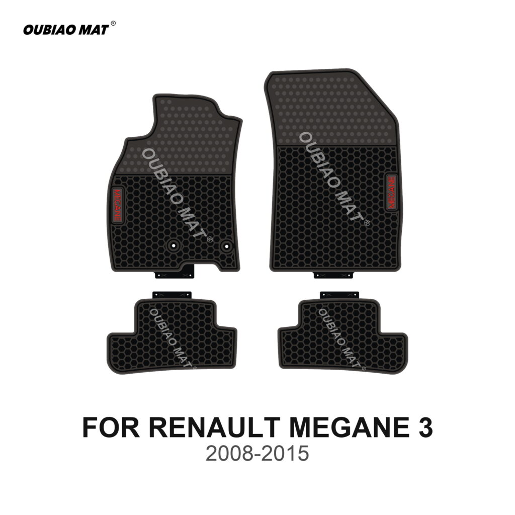 RENAULT MEGANE 3 Car Floor Mats 2008-2015