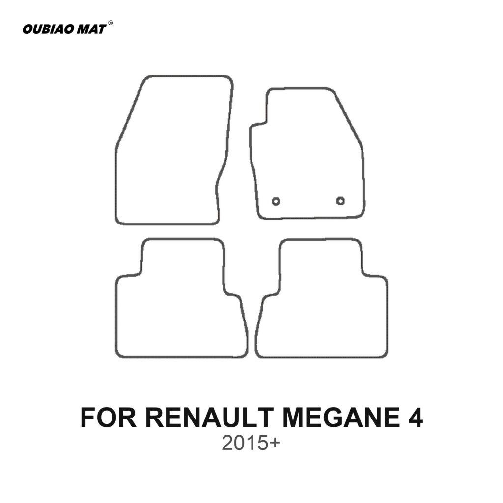 RENAULT MEGANE 4 Car Floor Mats 2015+