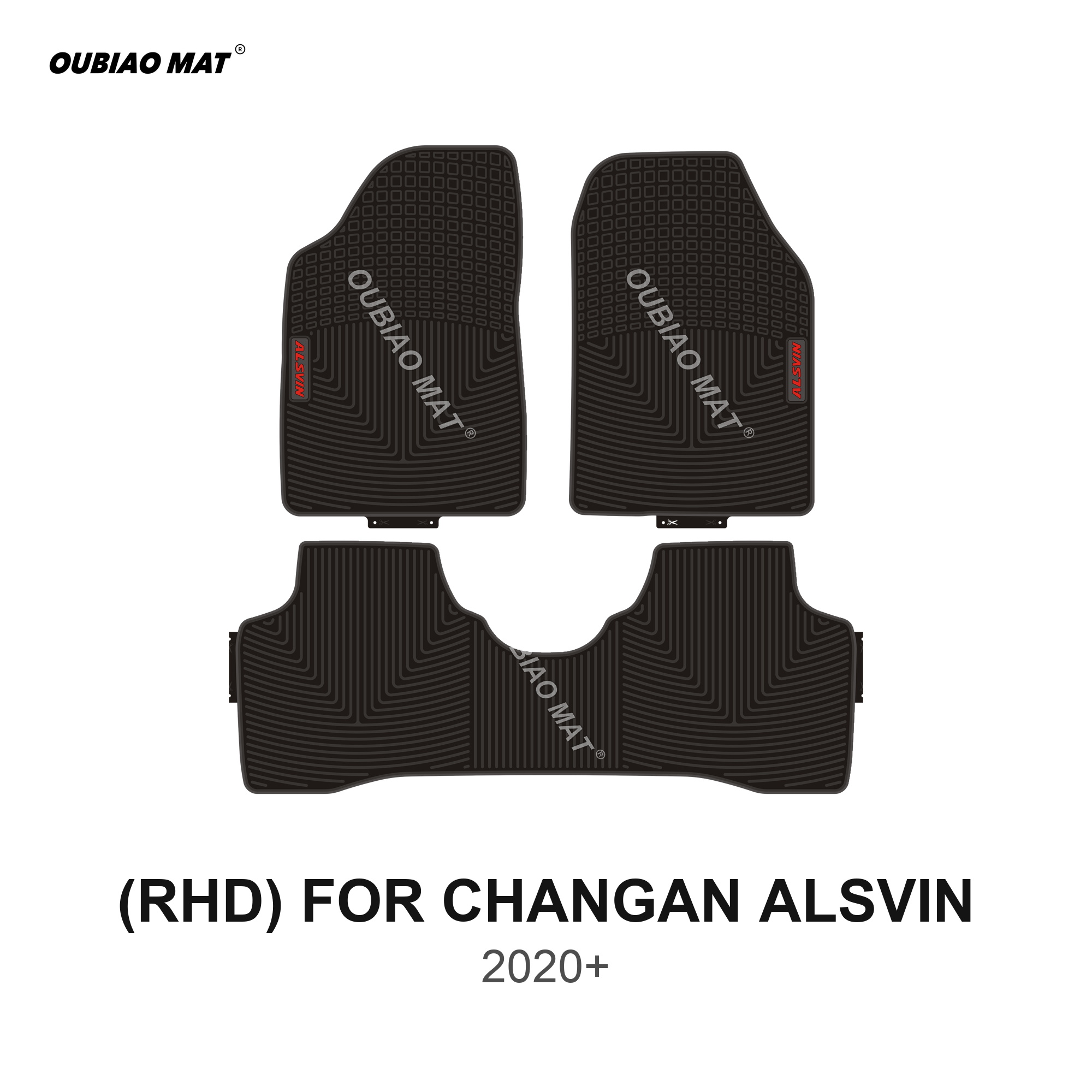 RHD CHANGAN ALSVIN Car Floor Mats 2020+