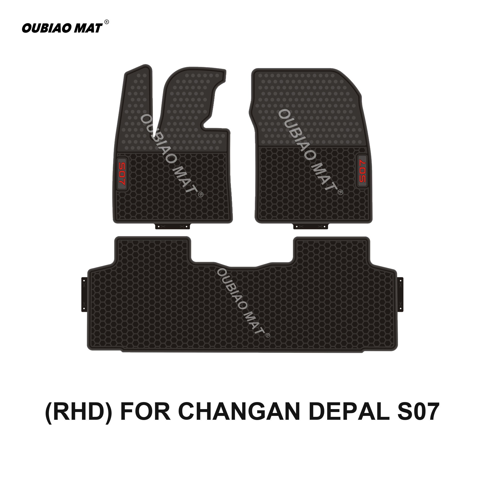 RHD CHANGAN DEPAL S07 Car Floor Mats