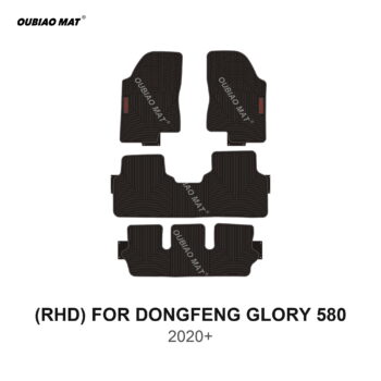 RHD DONGFENG GLORY 580 car floor mats 2020+
