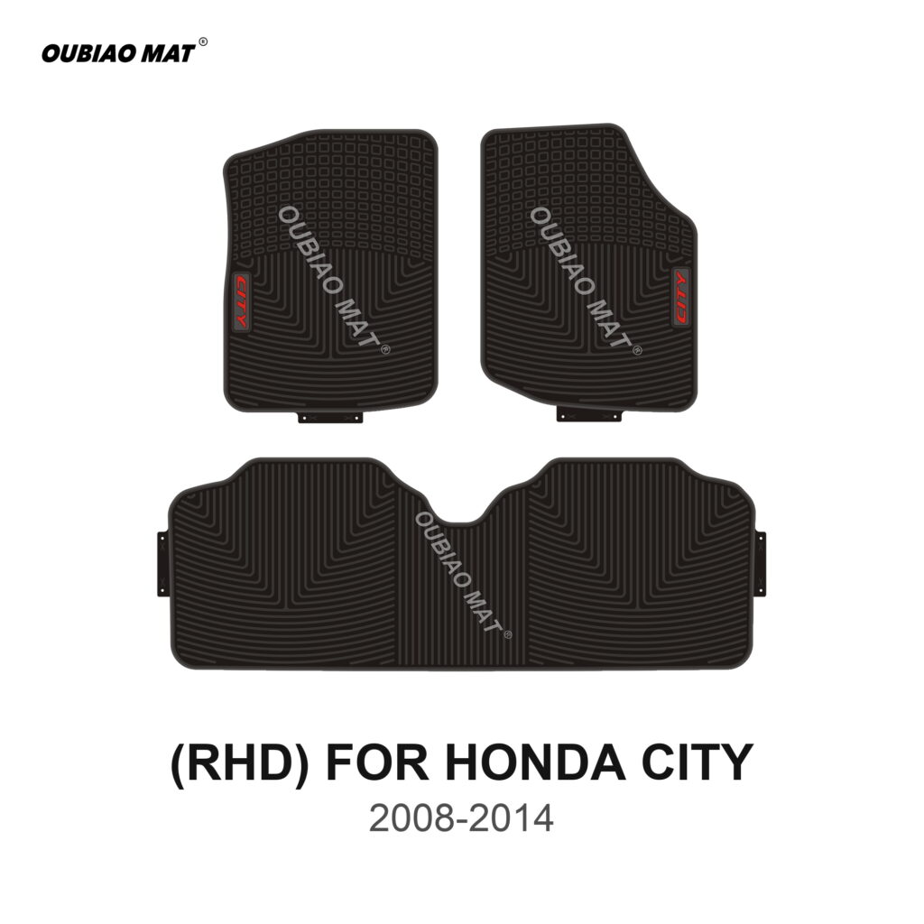 RHD HONDA CITY Car Floor Mats 2008-2014