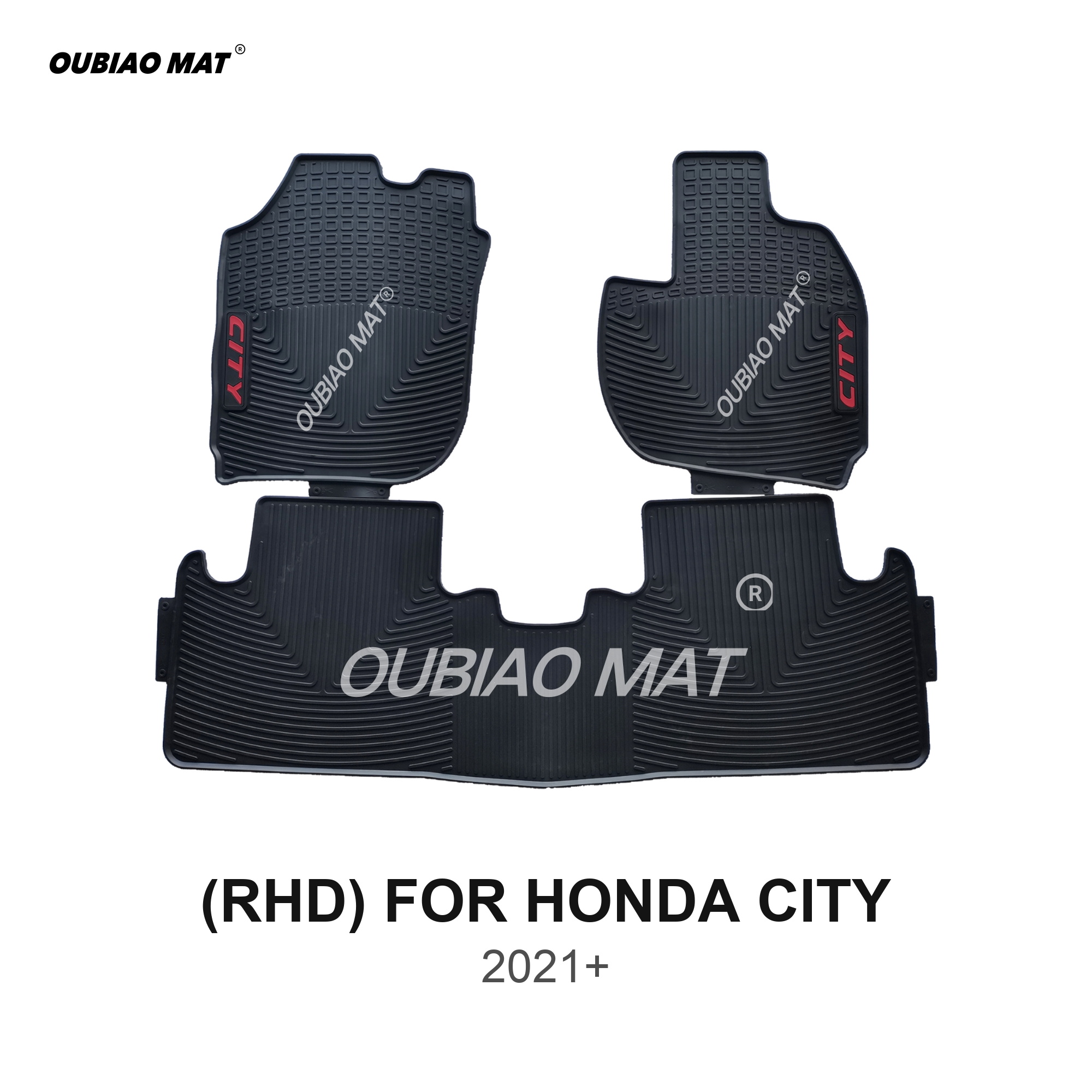 RHD HONDA CITY Car Floor Mats 2021+
