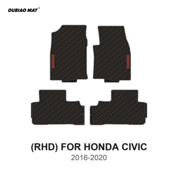 RHD HONDA CIVIC car floor mats 2016-2020